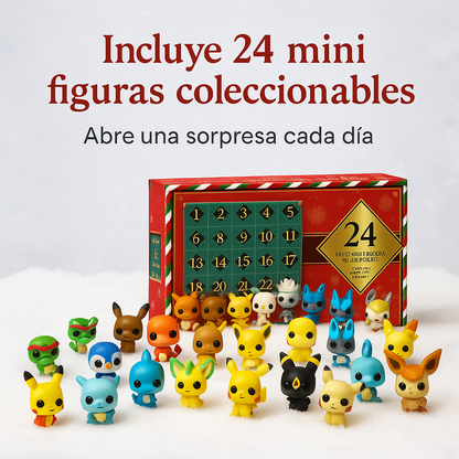Calendario de Adviento 24 Figuras Coleccionables