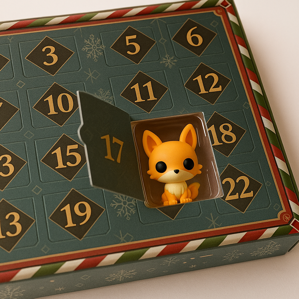 Calendario de Adviento 24 Figuras Coleccionables