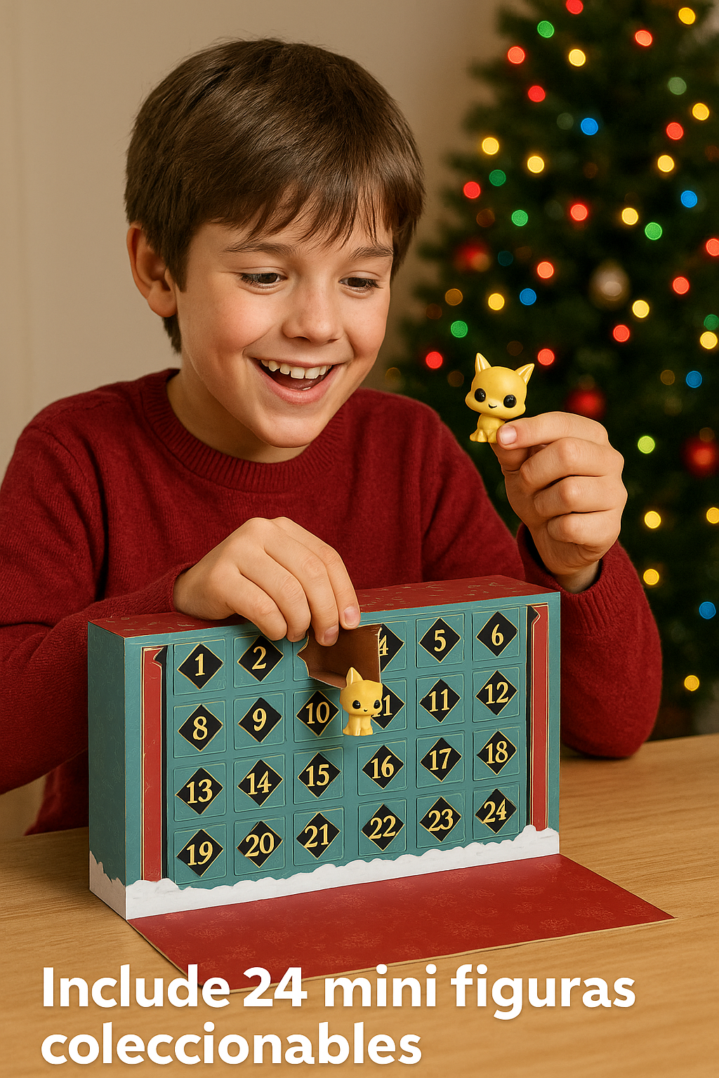 Calendario de Adviento 24 Figuras Coleccionables