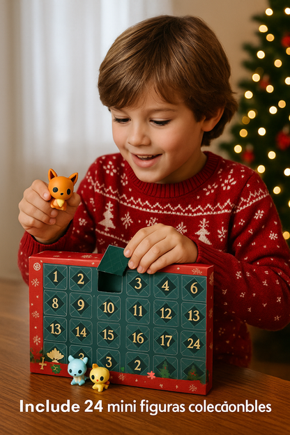 Calendario de Adviento 24 Figuras Coleccionables