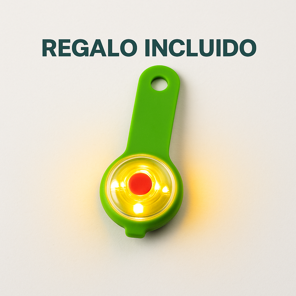 Luz LED para el collar — más seguridad en paseos nocturnos
