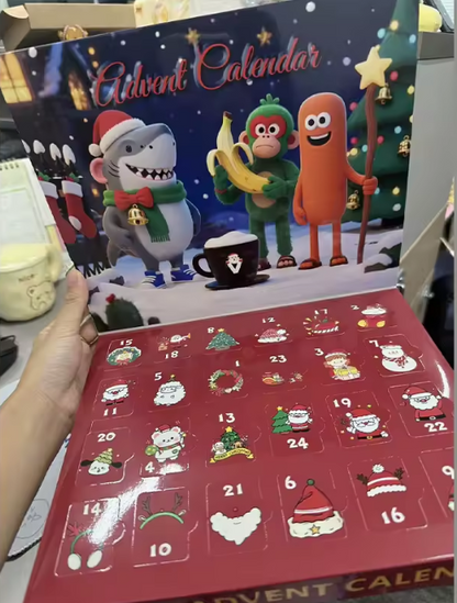 Brainrot Calendario Adviento 24 figuras